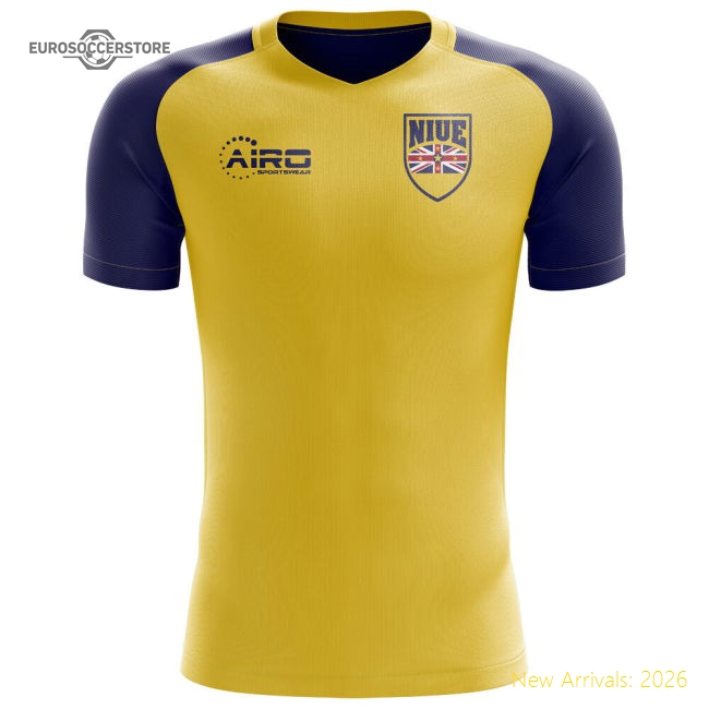 2025-2026 Niue Home Concept Football Shirt-Football Shirts Shop