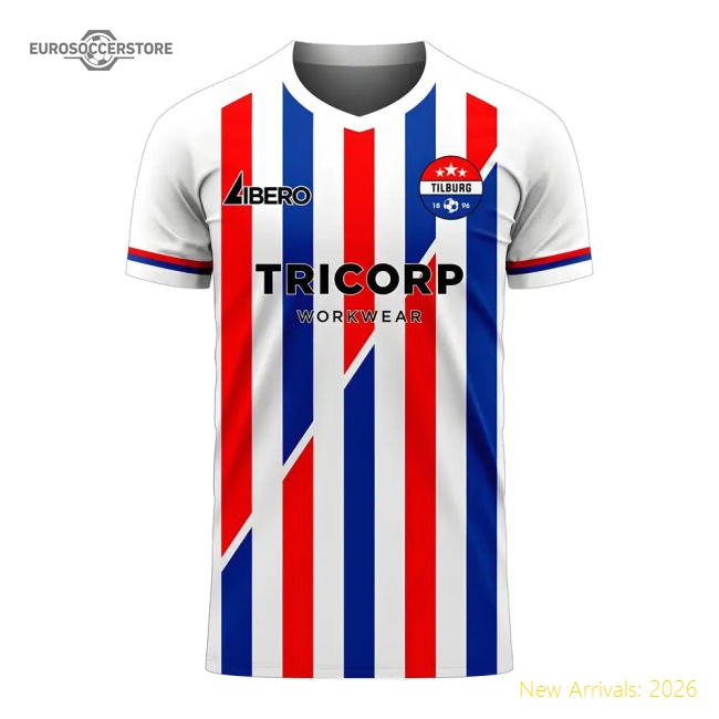 Willem II 2025-2026 Home Concept Football Kit (Libero) - Womens-Football Shirts Shop