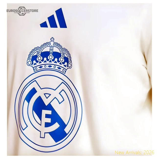 2024-2025 Real Madrid DNA Graphic Tee (White) (Ronaldo 7)-Football Shirts Shop