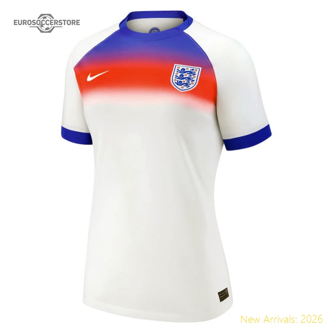 2025 England Womens Team Home Shirt (Ladies) (BRONZE 2)-Football Shirts Shop