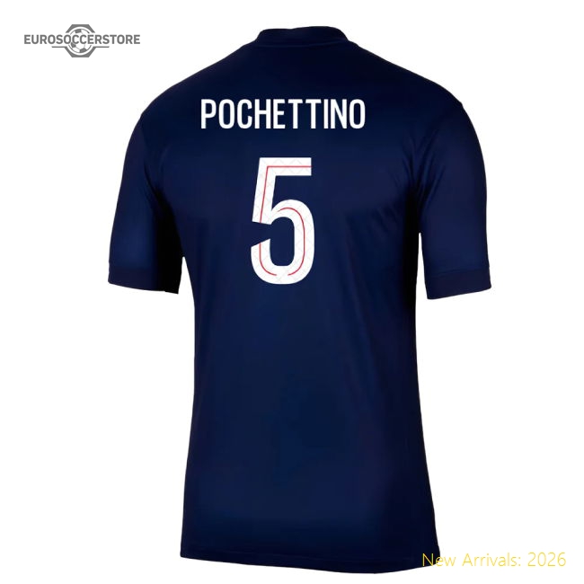 2025-2026 PSG Paris Saint Germain Home Shirt (Pochettino 5)-Football Shirts Shop