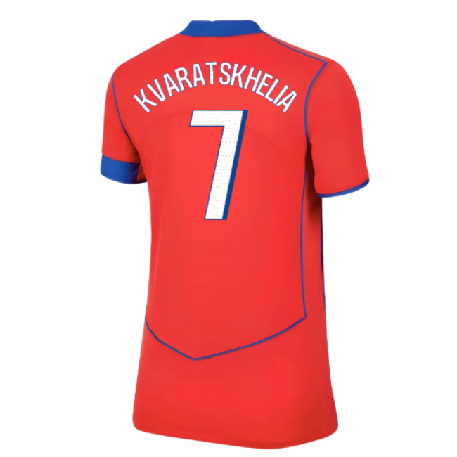 2025-2026 PSG Third Shirt (Womens) (Kvaratskhelia 7)-Football Shirts Shop