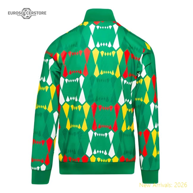 2023-2024 Senegal FtblCulture Track Jacket (Green)-Football Shirts Shop