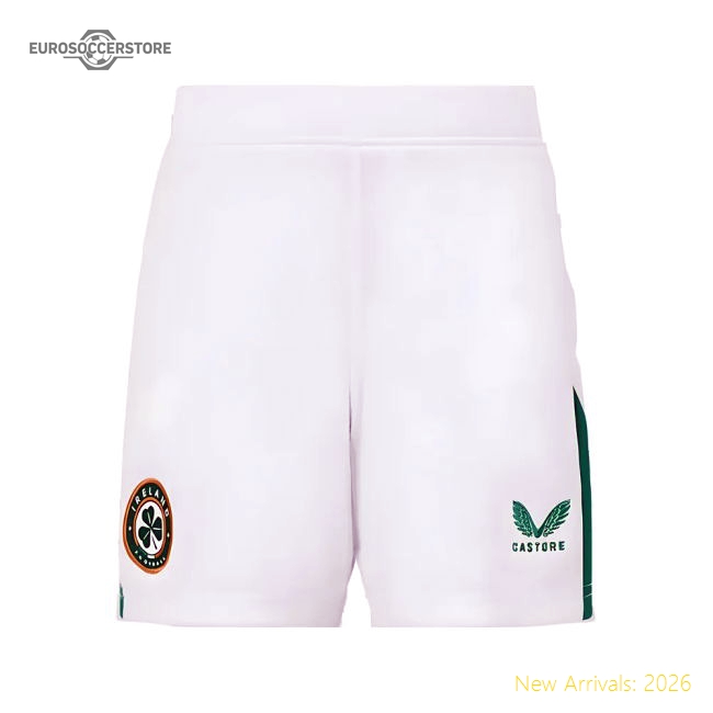 2024-2025 Republic of Ireland Home Shorts (Kids)-Football Shirts Shop