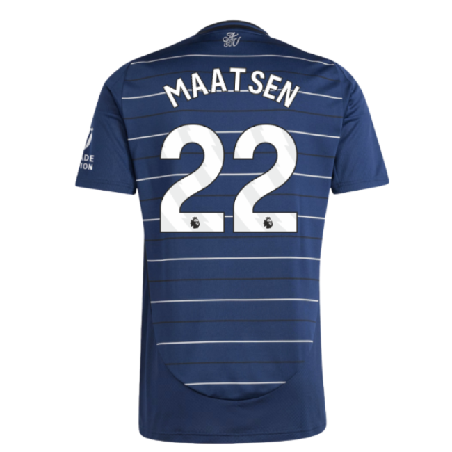 2024-2025 Aston Villa Third Shirt (Maatsen 22)-Football Shirts Shop