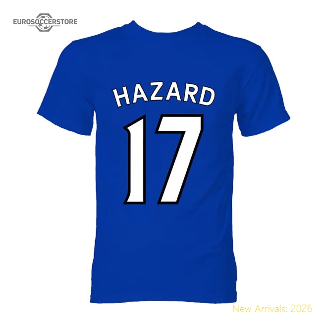 Eden Hazard Chelsea Hero T-Shirt (Blue)-Football Shirts Shop