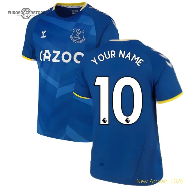 2021-2022 Everton Home Shirt (Your Name)-Football Shirts Shop