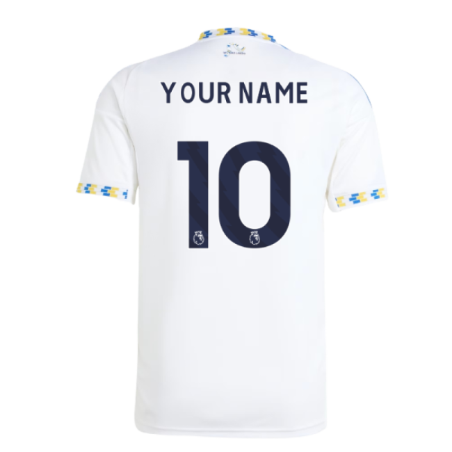 2025-2026 Leeds United Home Shirt (Your Name)-Football Shirts Shop