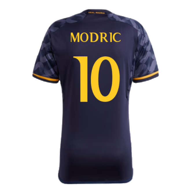 2023-2024 Real Madrid Away Shirt (Modric 10)-Football Shirts Shop