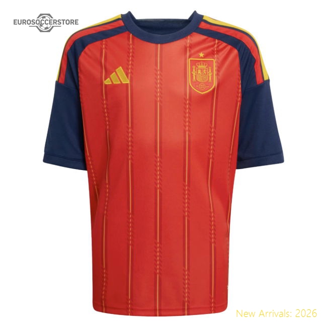 2026-2027 Spain Home Shirt (Kids) (Gavi 9)-Football Shirts Shop