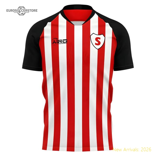 2025-2026 Sunderland Home Concept Football Shirt-Football Shirts Shop