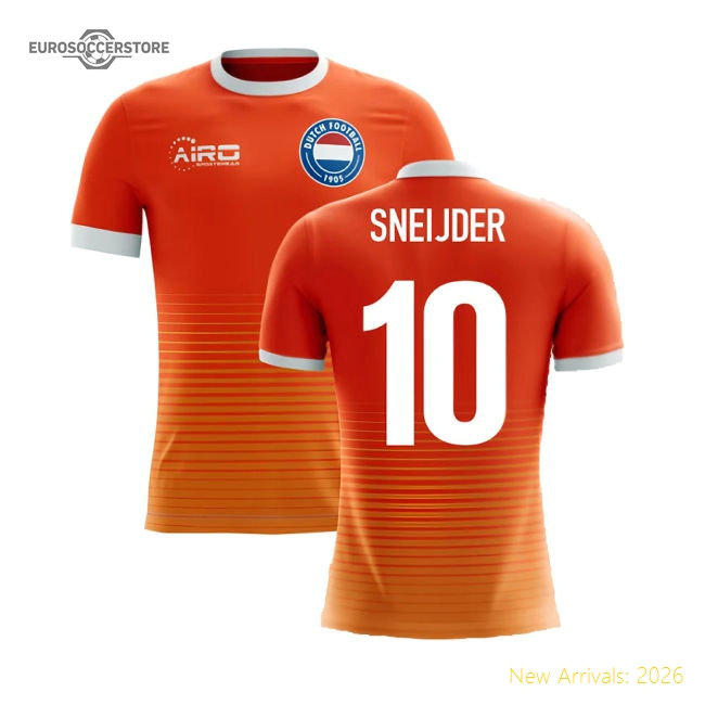 2025-2026 Holland Airo Concept Home Shirt (Sneijder 10)-Football Shirts Shop