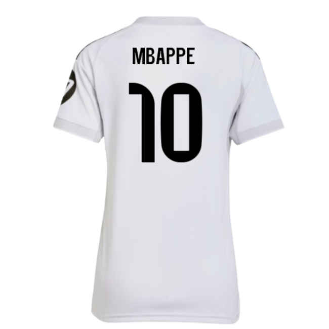 2025-2026 Real Madrid Home Shirt (Womens) (Mbappe 10)-Football Shirts Shop