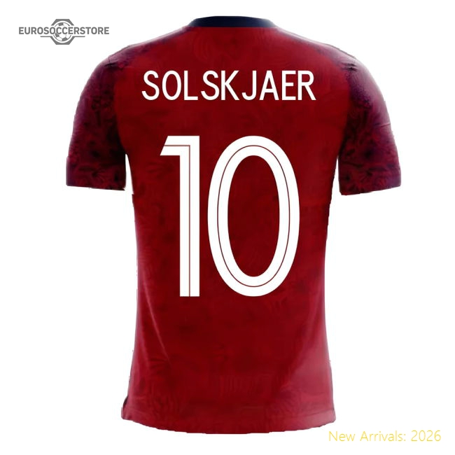 Norway 2025-2026 Home Concept Football Kit (Airo) (SOLSKJAER 10)-Football Shirts Shop