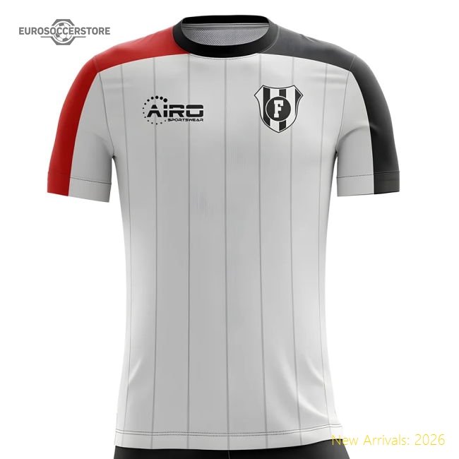 2025-2026 Fulham Home Concept Football Shirt-Football Shirts Shop