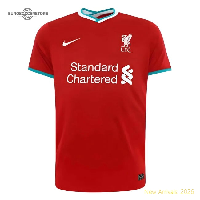 2020-2021 Liverpool Home Shirt-Football Shirts Shop