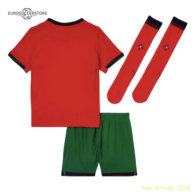 2024-2025 Portugal Home Mini Kit-Football Shirts Shop