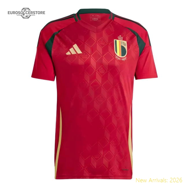 2024-2025 Belgium Home Fan Shirt (Kids) (Your Name)-Football Shirts Shop