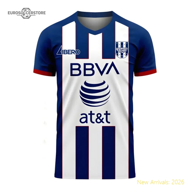 Monterrey 2025-2026 Home Concept Football Kit (Libero) - Womens-Football Shirts Shop