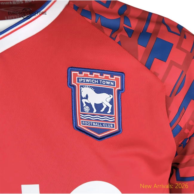 2025-2026 Ipswich Town Away Shirt (Womens)-Football Shirts Shop
