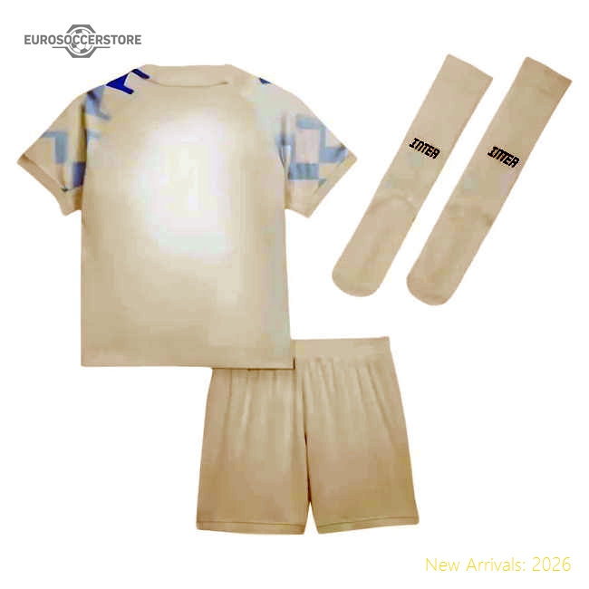 2025-2026 Inter Milan Away Mini Kit (Thuram 9)-Football Shirts Shop