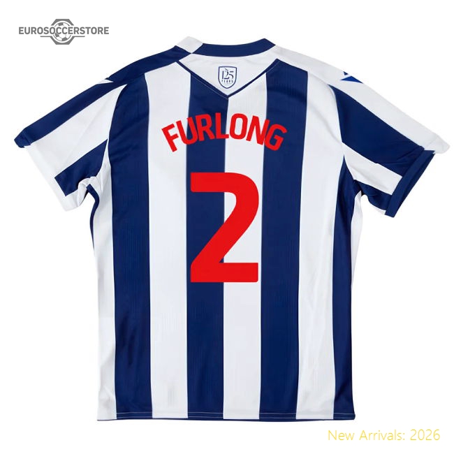 2025-2026 West Brom WBA Home Shirt - Kids (Furlong 2)-Football Shirts Shop