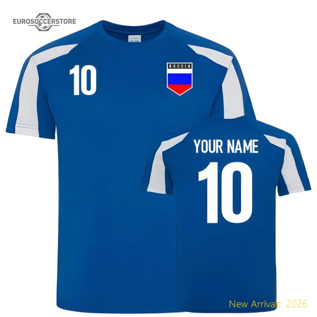 Russia Sports Training Jersey (Your Name)-Football Shirts Shop