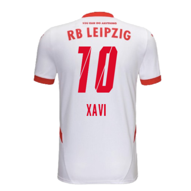 2024-2025 Red Bull Leipzig Home Shirt (Xavi 10)-Football Shirts Shop