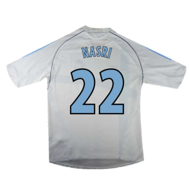 Marseille 2004-05 Home Shirt ((Excellent) L) (Nasri 22)-Football Shirts Shop