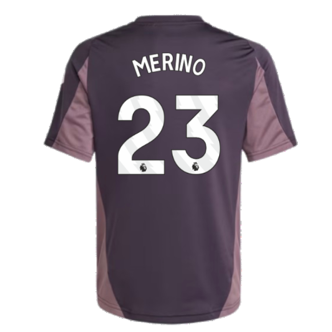 2024-2025 Arsenal Training Jersey (Aurora Black) - Kids (Merino 23)-Football Shirts Shop