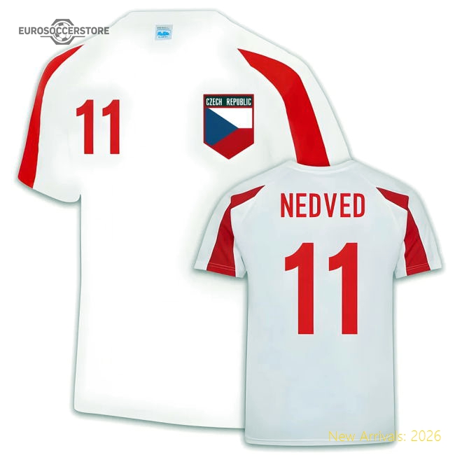 Czech Republic Sports Jersey Training (Pavel Nedved 11)-Football Shirts Shop