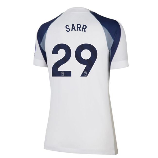 2025-2026 Tottenham Home Shirt (Womens) (Sarr 29)-Football Shirts Shop
