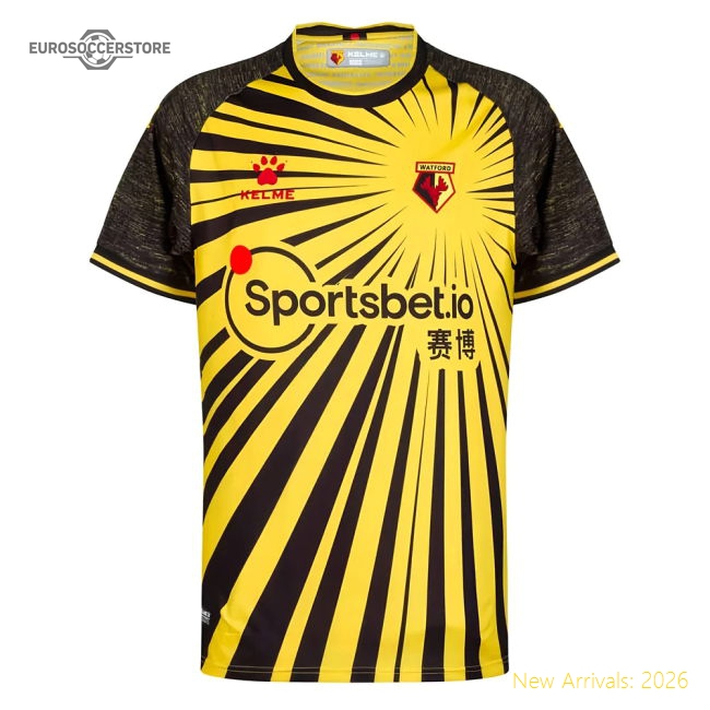 2020-2021 Watford Home Shirt-Football Shirts Shop