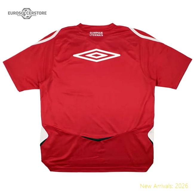 Lyon 2005-06 Umbro Training Shirt (XL) (Excellent)-Football Shirts Shop