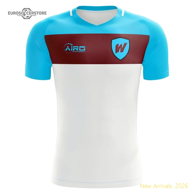 2025-2026 West Ham Away Concept Football Shirt (Your Name)-Football Shirts Shop