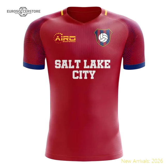 2025-2026 Salt Lake City Home Concept Football Shirt-Football Shirts Shop