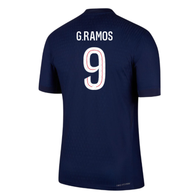2025-2026 PSG Home Dri-Fit ADV Authentic Shirt (G.Ramos 9)-Football Shirts Shop