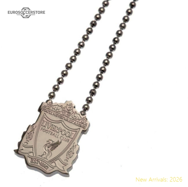 Liverpool FC Stainless Steel Pendant & Chain-Football Shirts Shop