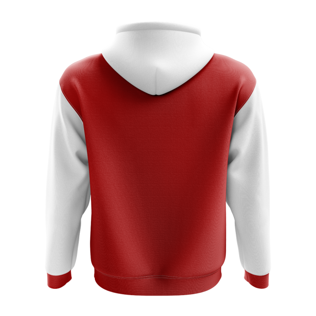 Hong Kong Concept Country Football Hoody (Red)-Football Shirts Shop