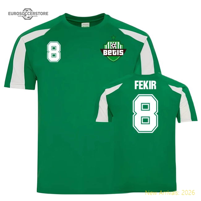 Nabil Fekir Real Betis Sports Training Jersey (Green)-Football Shirts Shop