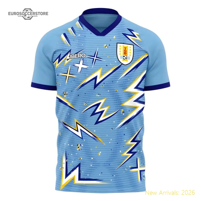 2025-2026 Uruguay Pre-Match Concept Shirt Womens-Football Shirts Shop