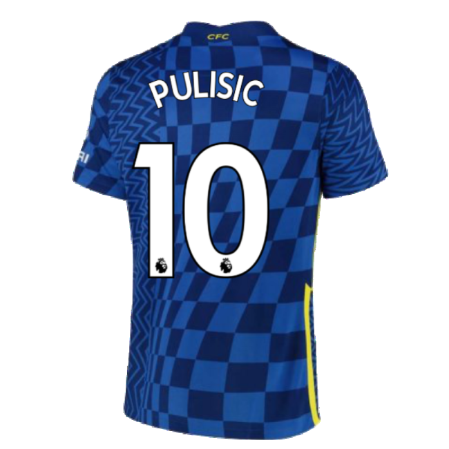 2021-2022 Chelsea Home Shirt (PULISIC 10)-Football Shirts Shop