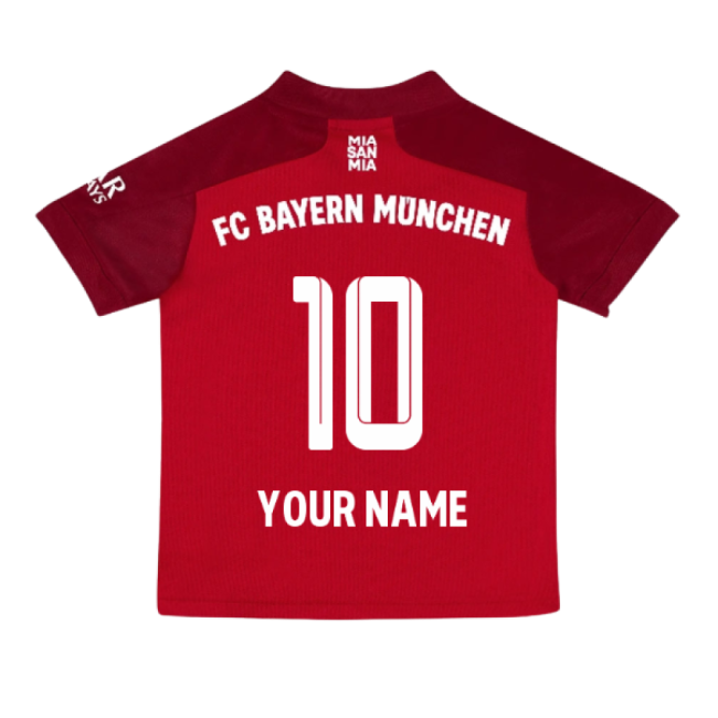 2021-2022 Bayern Munich Home Mini Kit (Your Name)-Football Shirts Shop