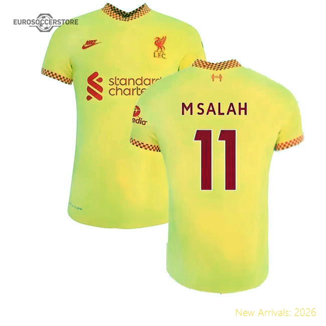 Liverpool 2021-2022 3rd Shirt (Kids) (M.SALAH 11)-Football Shirts Shop