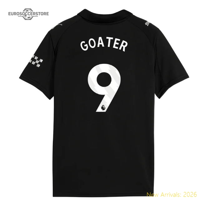 2025-2026 Man City Away Mini Kit (Goater 9)-Football Shirts Shop
