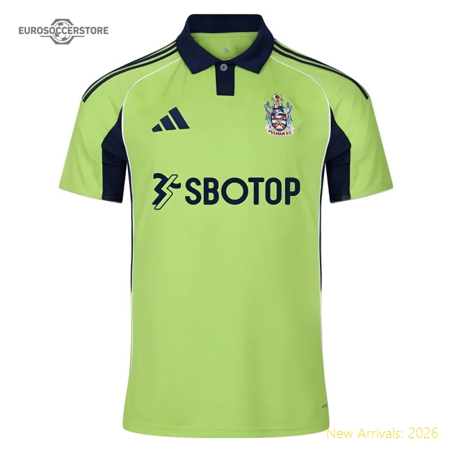 2025-2026 Fulham Away Shirt-Football Shirts Shop