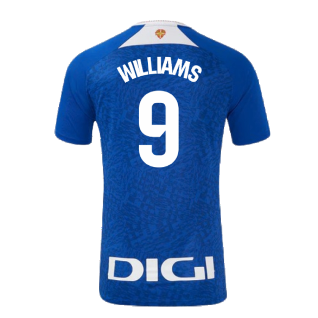 2024-2025 Athletic Bilbao Away Shirt (Williams 9)-Football Shirts Shop