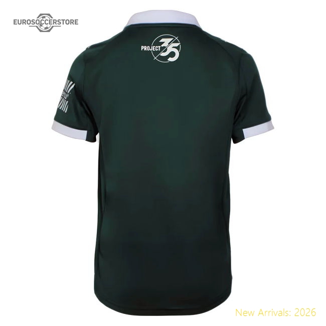 2025-2026 Plymouth Argyle Home Shirt (Kids)-Football Shirts Shop