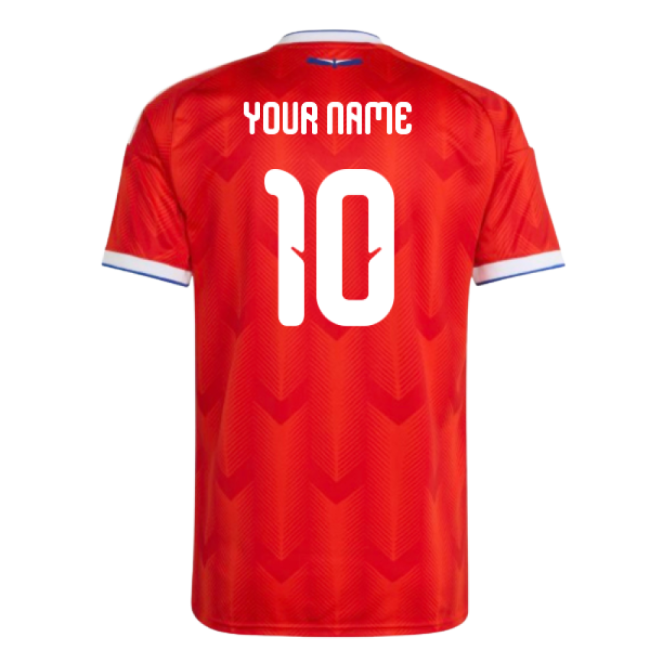 2026-2027 Chile Home Shirt (Your Name)-Football Shirts Shop