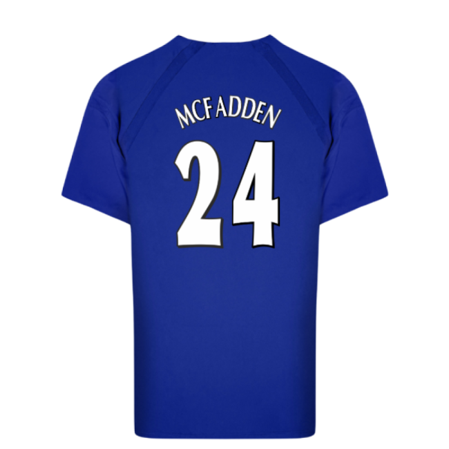 Everton 2003 Anniversary Retro Home Shirt (McFadden 24)-Football Shirts Shop